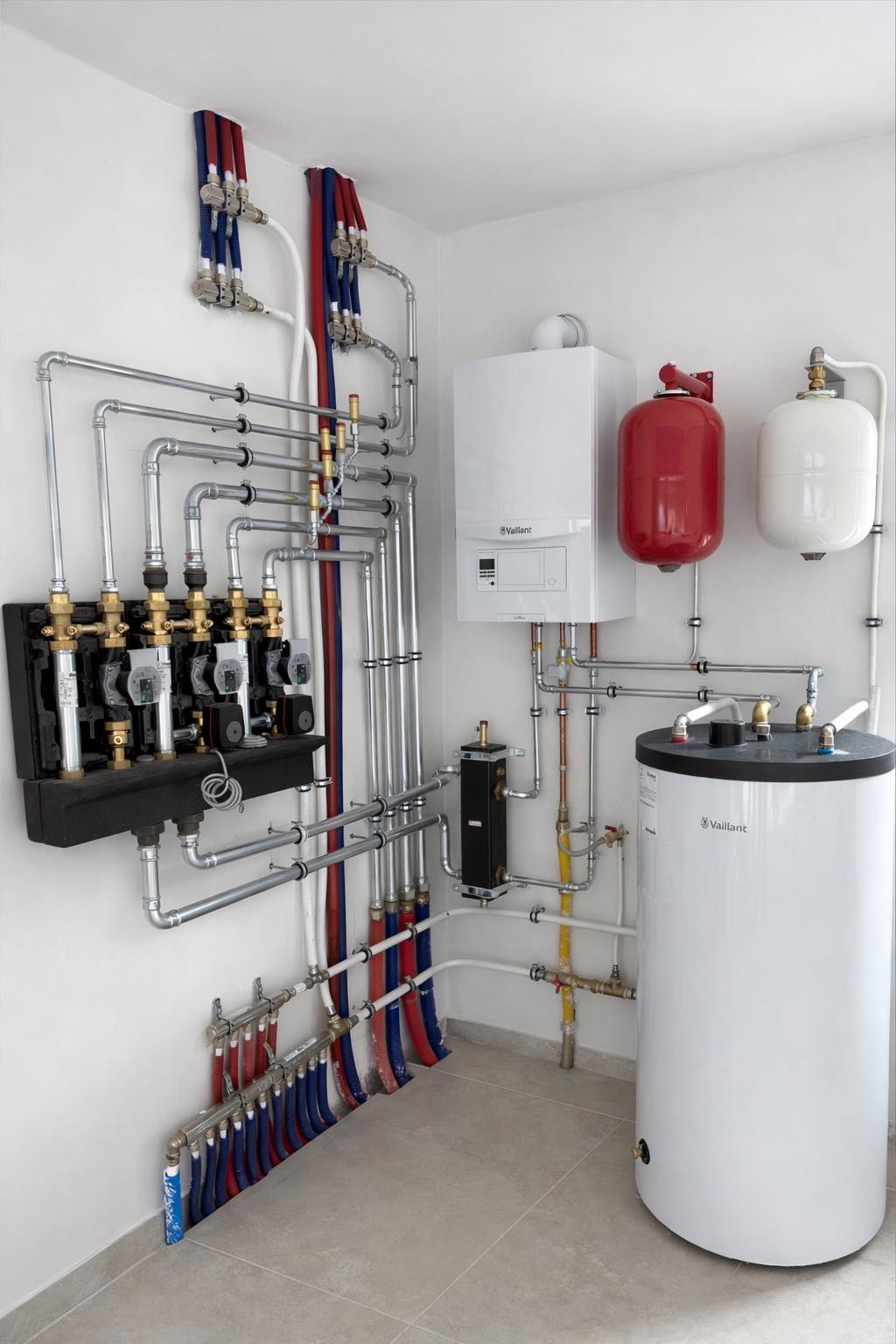 Chaufferie collective Vaillant