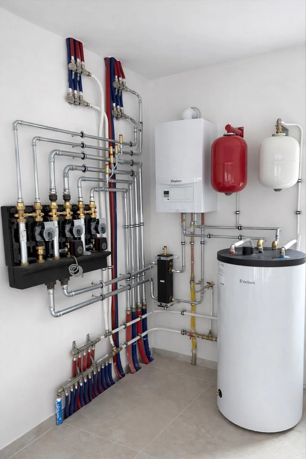 Chaufferie collective Vaillant